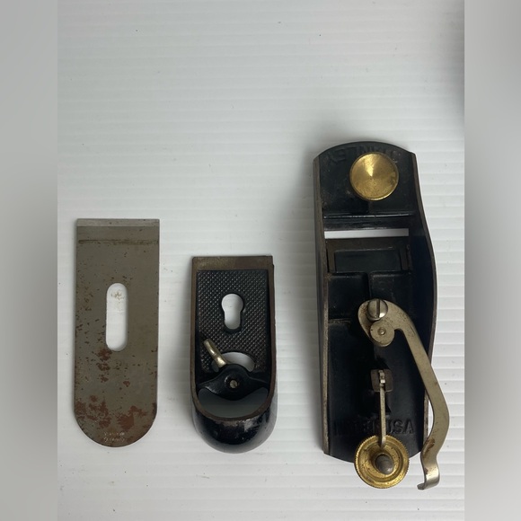 Fine Antique STANLEY No. 9-1/4 Mouth Block wood Plane - Picture 11 of 16